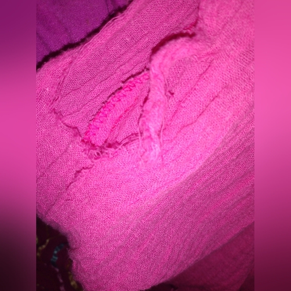 Vintage Y2K Fredrick's of Hollywood Pink Embroidered Dress. - Picture 5 of 5